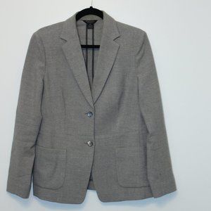 Brooks Brothers gray wool blazer 12